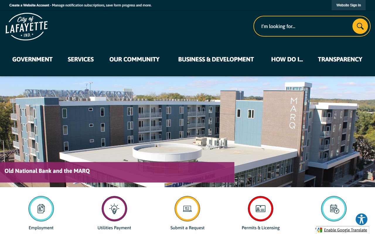 Lafayette white pages City of Lafayette official website